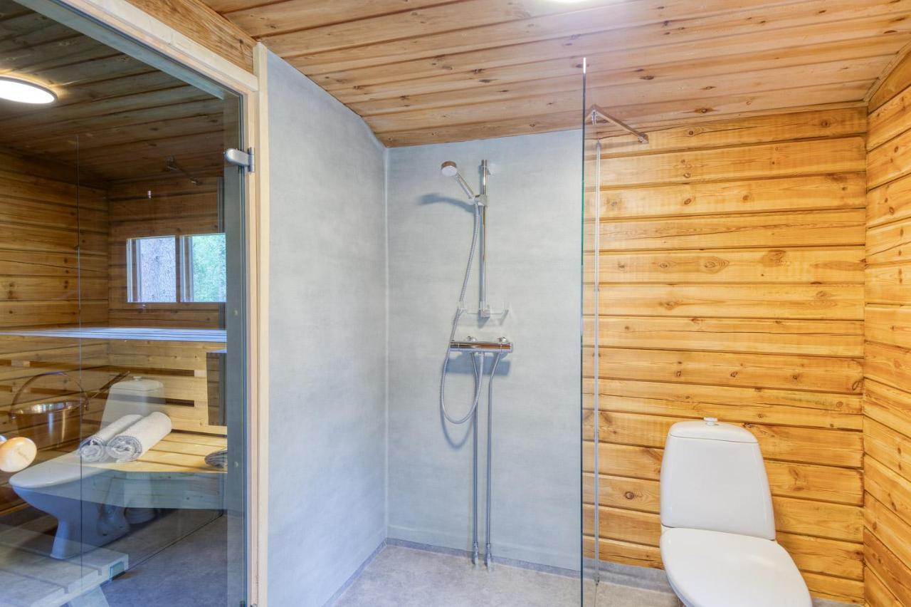 Pinetree Cottages Cozy Log Cabin Kalanti Kültér fotó