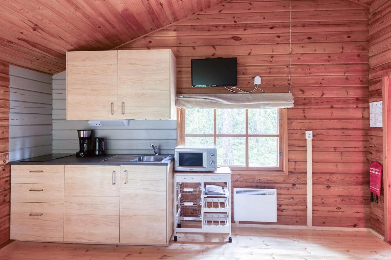 Pinetree Cottages Cozy Log Cabin Kalanti Kültér fotó