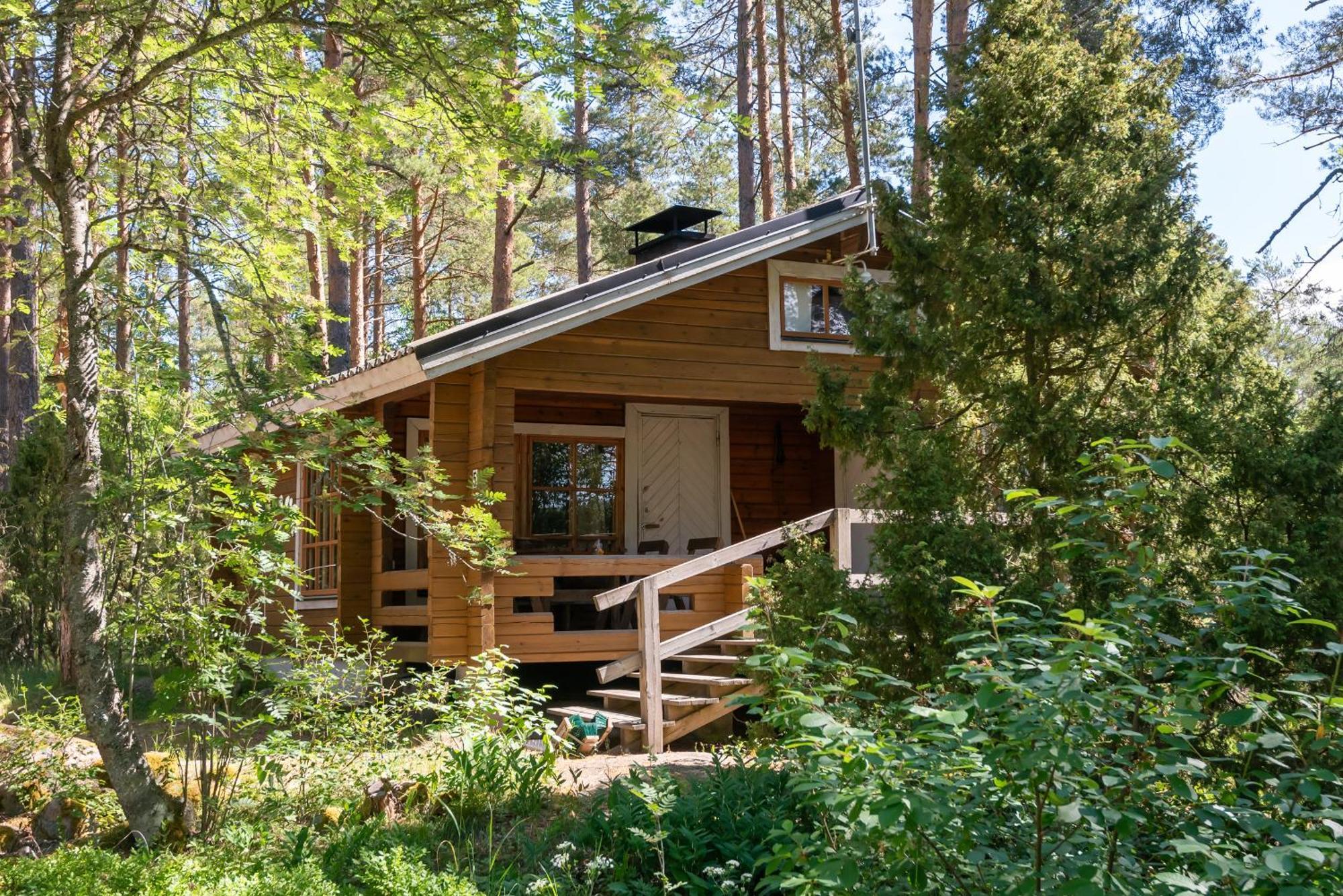 Pinetree Cottages Cozy Log Cabin Kalanti Kültér fotó
